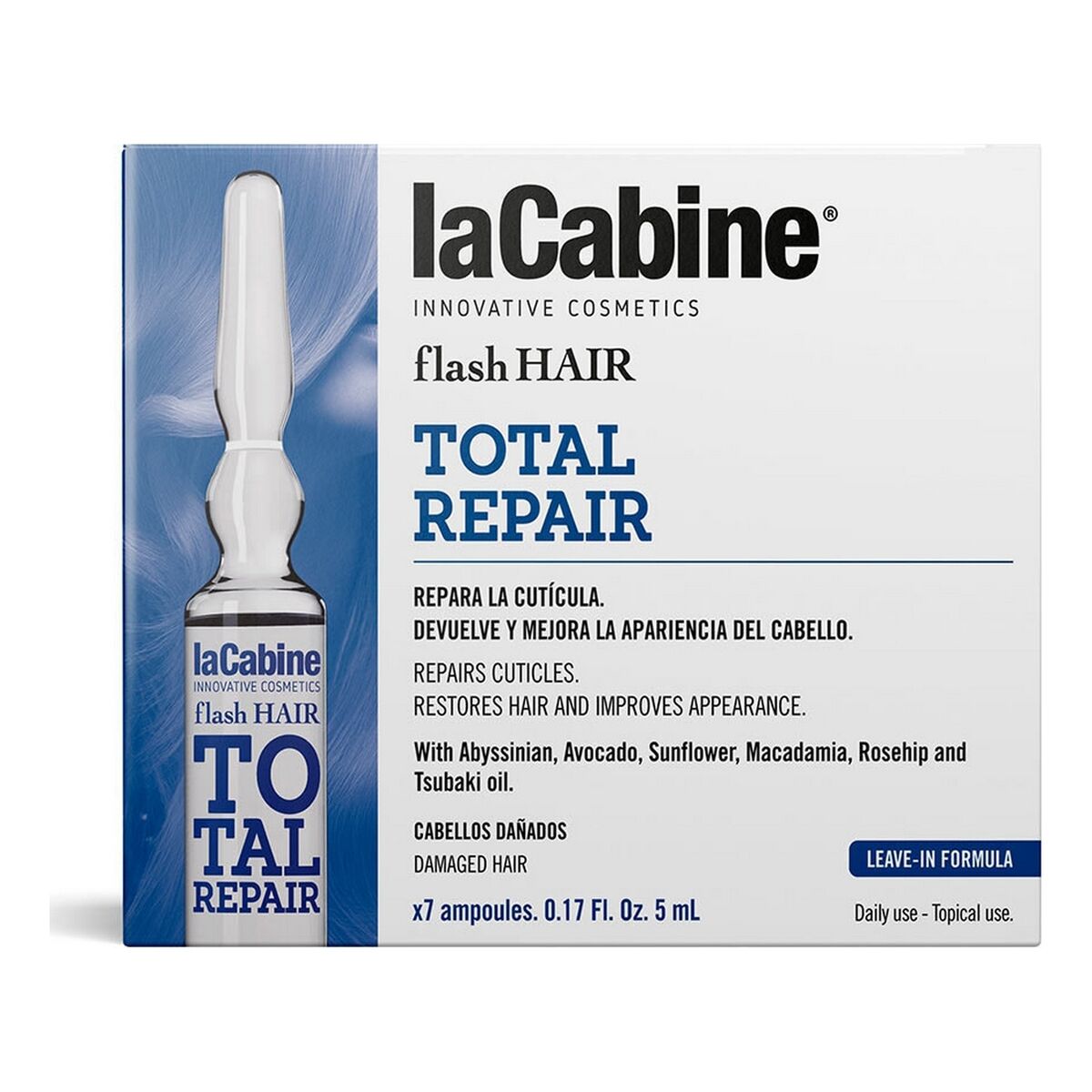 

Ампулы против выпадения волос laCabine Flash Hair Repairing Fluid (7шт)