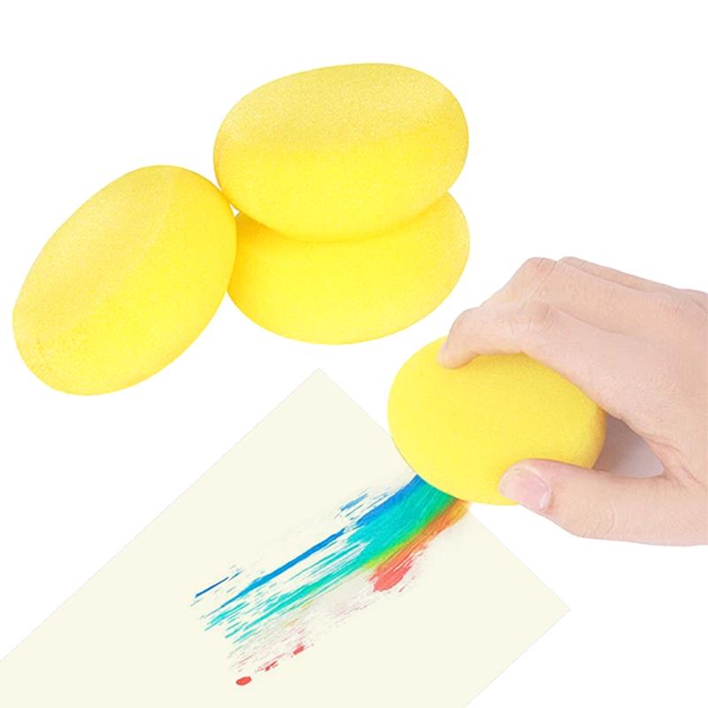 10/20 Buc. Formă Rotundă Burete Ceramic Aruncare Apă Absorbant Spumă Lut Sculptură Ceramică Spumă Curățare Luturi Instrumente Pictură