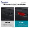 For Ford Focus/Focus ST      2024 2025 Real Soft Carbon Fiber Sticker LHD RHD Car Front Passenger Tool Box