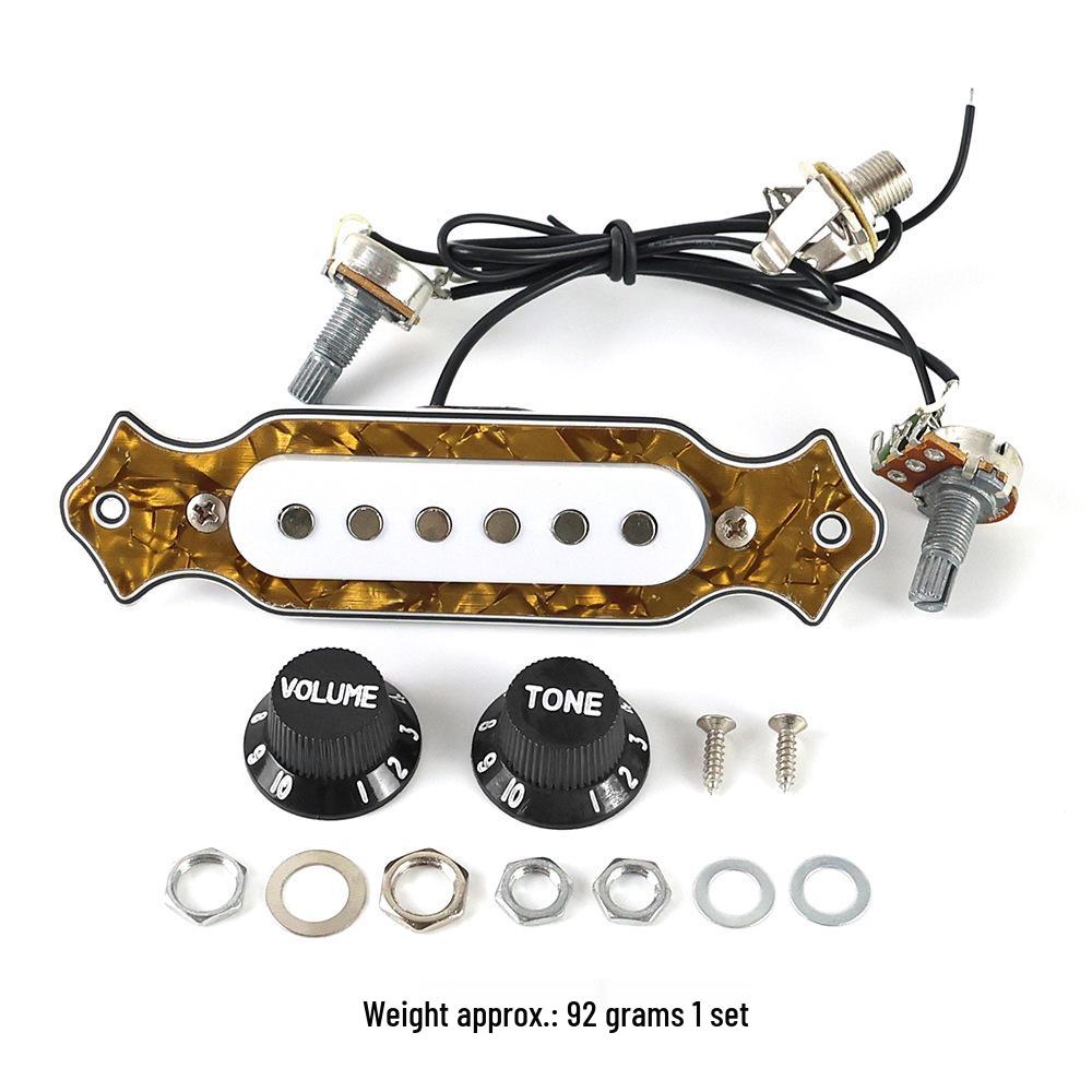 Passive Folk Guitar Soundhole Pickup for Acoustic Guitars