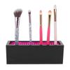 Zweiseitiges Design Silikon Kosmetik Aufbewahrungsbox ABS+TPE Make-up Pinsel Halter Schmuck Aufbewahrung