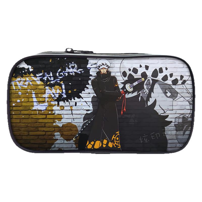 Large Capacity Student Pencil Cases - Printed Single-Layer Stationery Bags