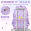 3 Stuks Kinder Schoolrugzak Kinderen Schooltassen Set Meisjes Basisschool Rugzak met Lunchtas Schooltas Boekentas Kinderen Mochilas