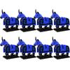 MOC Medieval Military Building Blocks Cavalry Regiment Knight Horse Animal Accessories Set Mini Bricks Buy Goods Boy Toy Gift