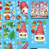 2023 Christmas Window Stickers, Double Sided Display Windows, Holiday Decorative Wall Stickers, Electrostatic Wall Stickers