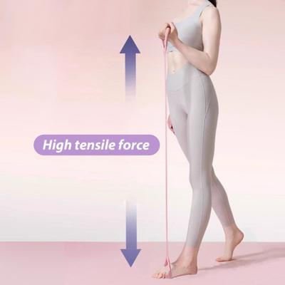 Fascia di Resistenza in Silicone a Figura 8 Antiscivolo Uomini Donne Braccio Spalla Stretching Allenamento della Forza Esercizio Cinturino Elastico Corda a Tensione Fitness