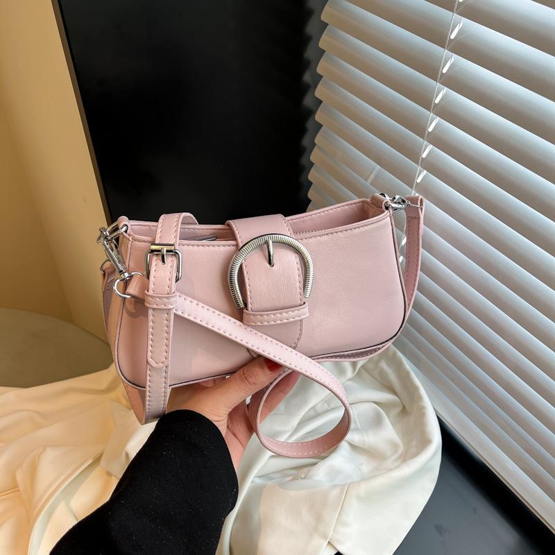 Popular bags women's new trendy niche shoulder underarm bag versatile messenger small square bag