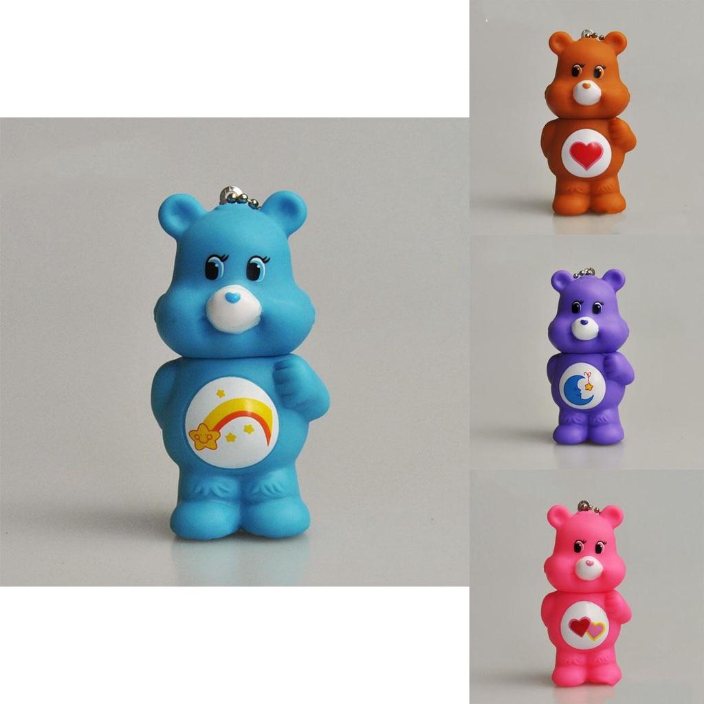 Care Bears Schlüsselanhänger Spielzeug Schlüsselanhänger Figuren Taschenanhänger Puppe Weihnachts- Geburtstagsgeschenk