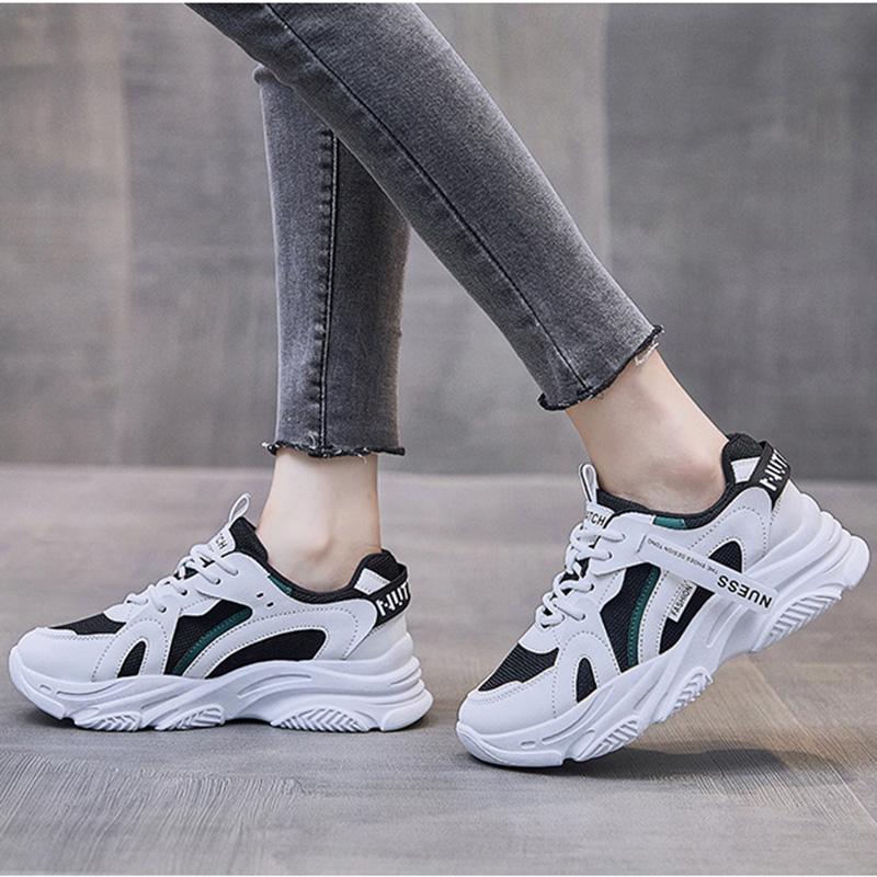 Zapatos blancos deportivos Transpirable Zapatos cómodos para correr Zapatos  de entrenamiento Tendencia Zapatos de mujer comprar a buen precio — entrega  gratuita, reseñas reales con fotos — Joom