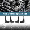 TUCKBOLD Mud Flaps Splash Guards for Toyota Prius XW20 20 Sport Edition Rear Surround Front Rear Mud Guards with Mounting Accessories 2004-2009, &