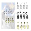 Electric Guitar Effects Pedal Mounting Accessories Convenient Easy Installation Making 4 Brackets