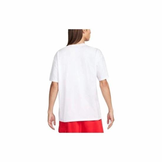 Nike Solid Color Crew Neck Pullover Short-Sleeve T-Shirt for Men In White FQ3763-100