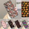 Halloween Pumpkin Phone Case Cover For Samsung Galaxy S24 S25 Ultra S21 S22 Ultra S10E Note 10 Plus Note 20 FE S23