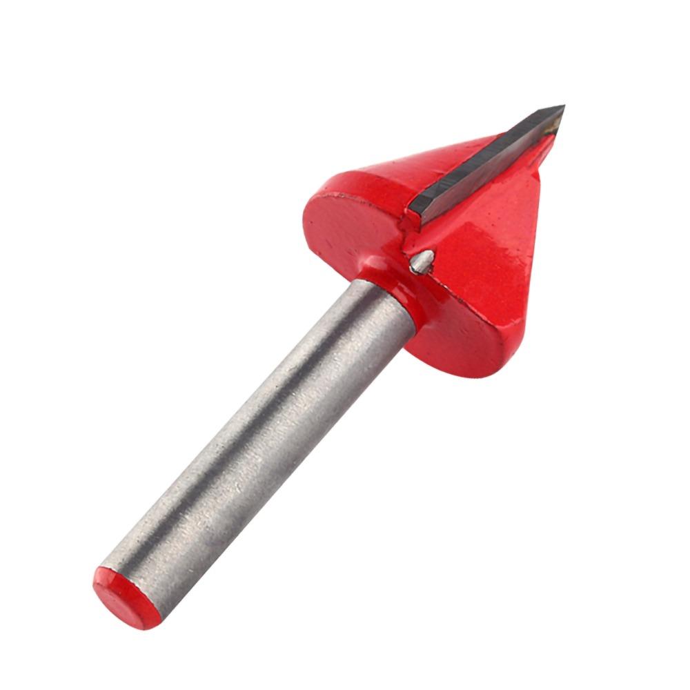 6x22mm Size V Groove Router Bit 6mm Shank V Shape Router Bit Woodworking Projects
