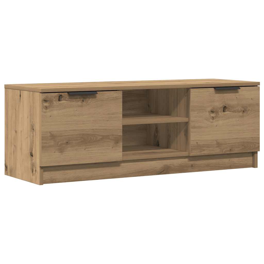 TV Stand Artisan Oak 102 x 35 x 36.5 cm Particleboard