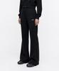 HDEX Soft Velour Waffle Bootcut Pants (Black)