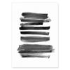 Abstract Brush Strokes Black and White Ink Canvas Printing Paintings Posters Wall Art Pictures for Living Room Home Decoration