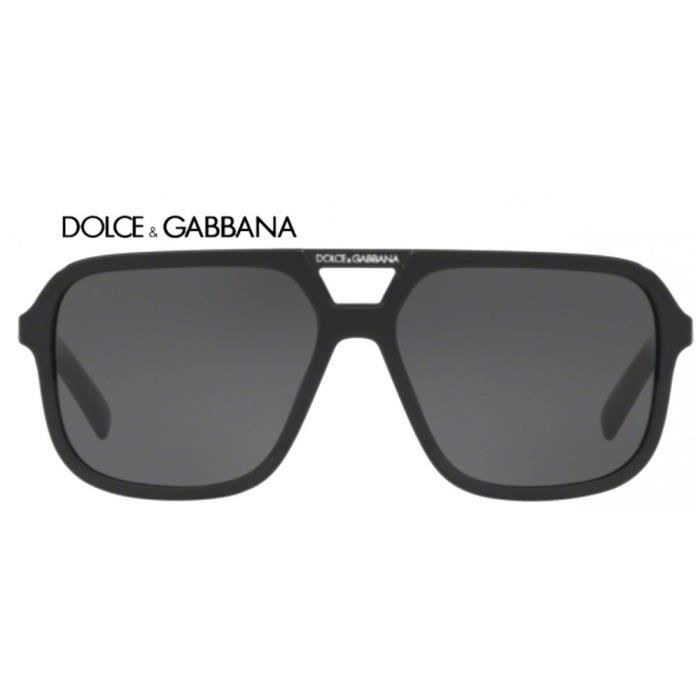 Lunettes de soleil - DOLCE&GABBANA - DG4354 - Aviator - Noir - Métal - Protection 2