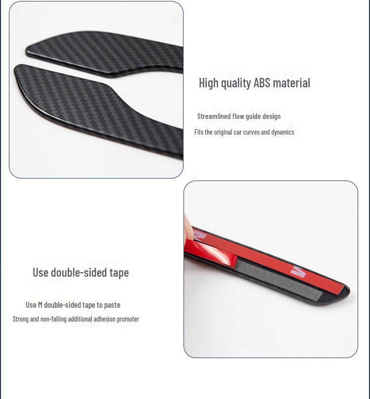 Tesla Model 3/Y Carbon Fiber Door Handle Protective Film
