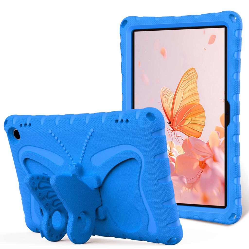 EVA Protective Case Fits for Kindle Fire Max 11 (2023) Shockproof Protector with Rotatable Folding Stand Blue