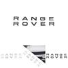 Range Rover Vehicle Logo Sticker With Abs Material For Car
