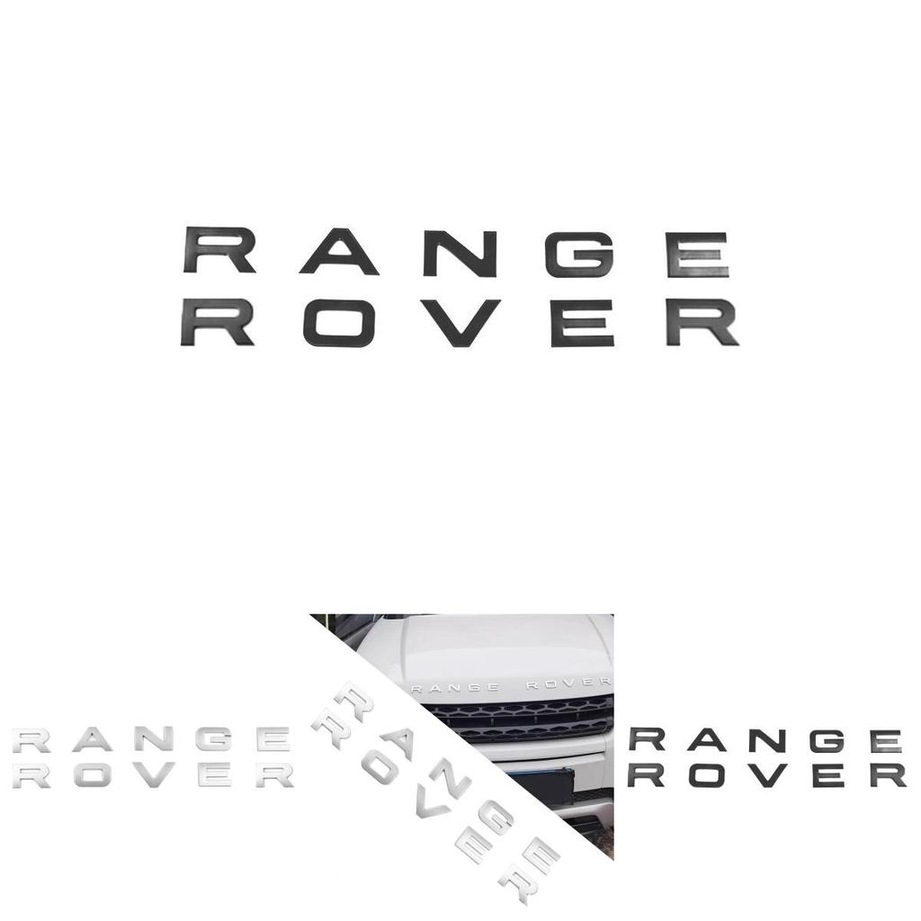 Range Rover Vehicle Logo Sticker With Abs Material For Car
