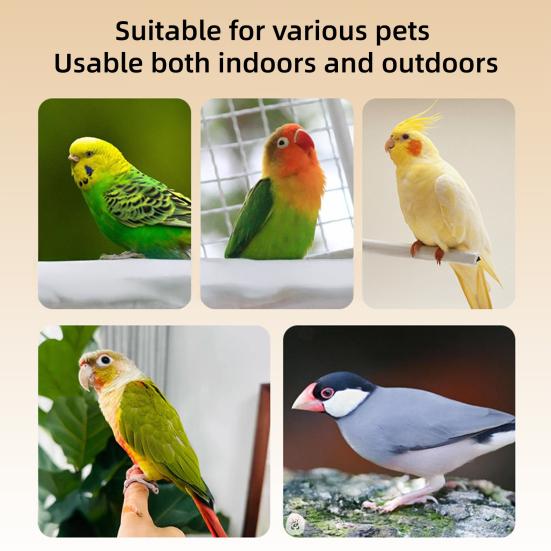 Bird Nest Adjustable Warmth Freshness Pear-Inspired Shape Pet Heating Pad with Removable Heating
