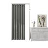 Full Blackout Waterproof Magnetic Door Curtain: No-Drill, Windproof, Soundproof, Invisible Folding Partition