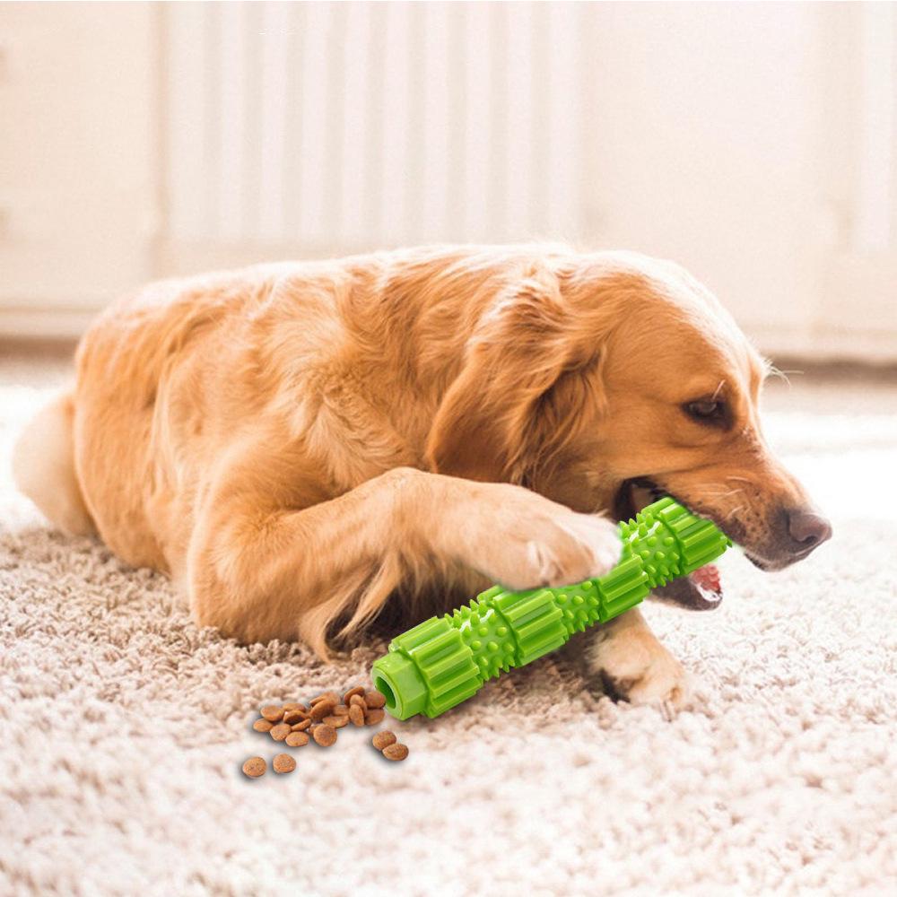 Dog Chew Toy: Bite-Resistant, Treat-Dispensing, Training & Grinding Stick
