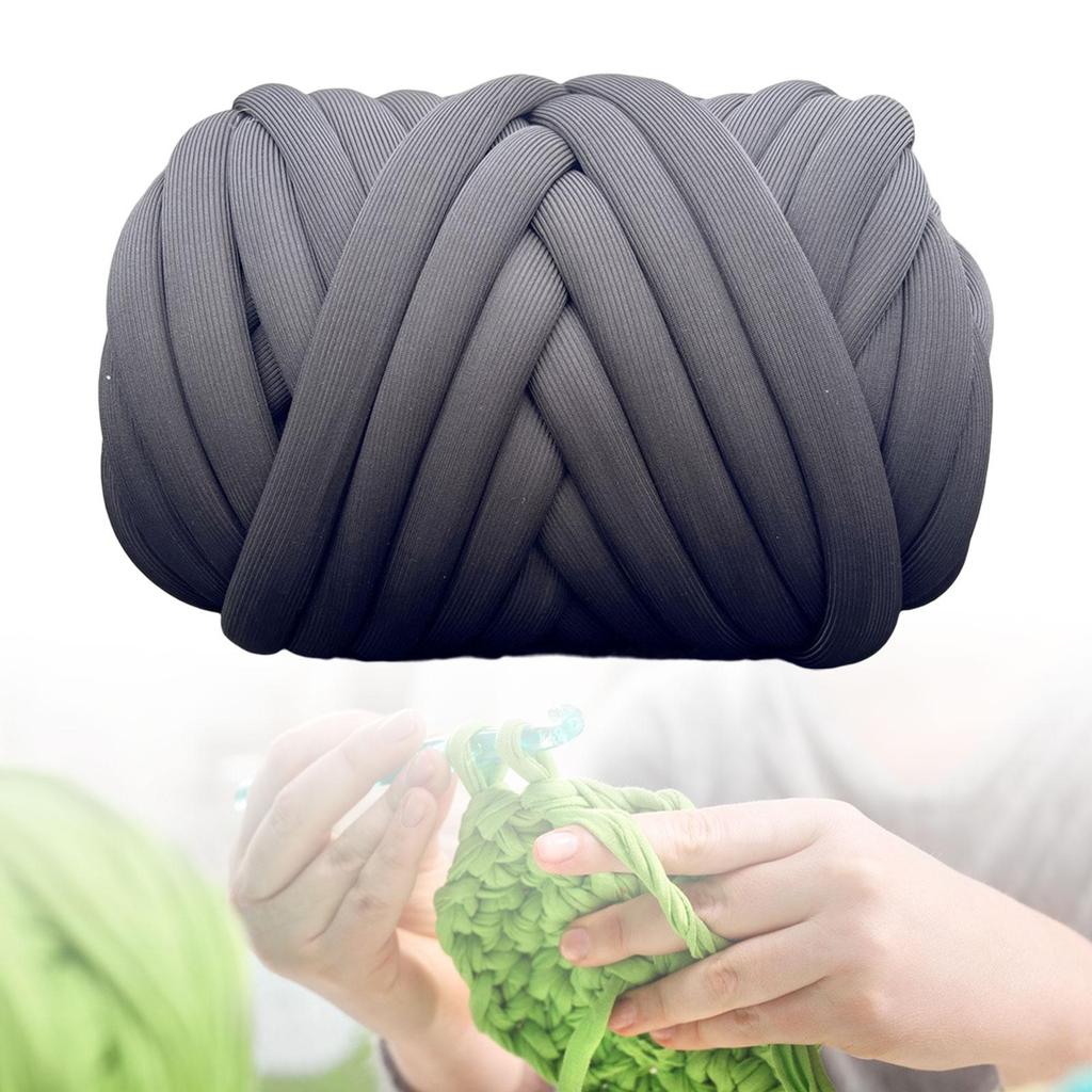 Cotton Polyester Chunky Yarn Bulky Chunky Yarn for Crochet Rug Making DIY
