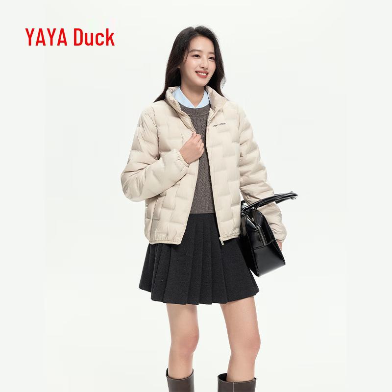Yaya Women's Lightweight Stand-Collar Down Jacket
