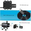 Decdeal Submersible Water Pump Aquarium Fountain with Flow Adjustment Function and USB Interface, DC 5V 4.8W 300L/H Lift 300cm