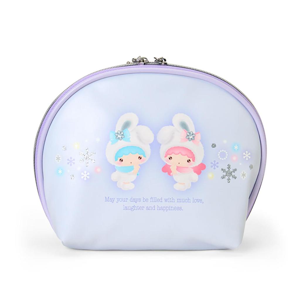 Sanrio Sweets Pouch Little Twin Stars Kiki Lala Christmas Gift 248321 & (Snow Rabbit)