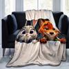 1pc, Zootopia Movie Characters: Home Decorative Blanket Perfect for Sofa, Couch, Travel, Camping, Car, Beach, Office Nap Soft Throw Gift