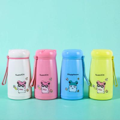 Activity Hamster Cup Female Student Glass Handheld Water Cup Cute Cartoon Rope Cup