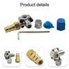 Compatibility Valve AC Valve For Air Conditioning Repair Brass Alloy Plastic Zinc Alloy Corrosion-resistant Metal