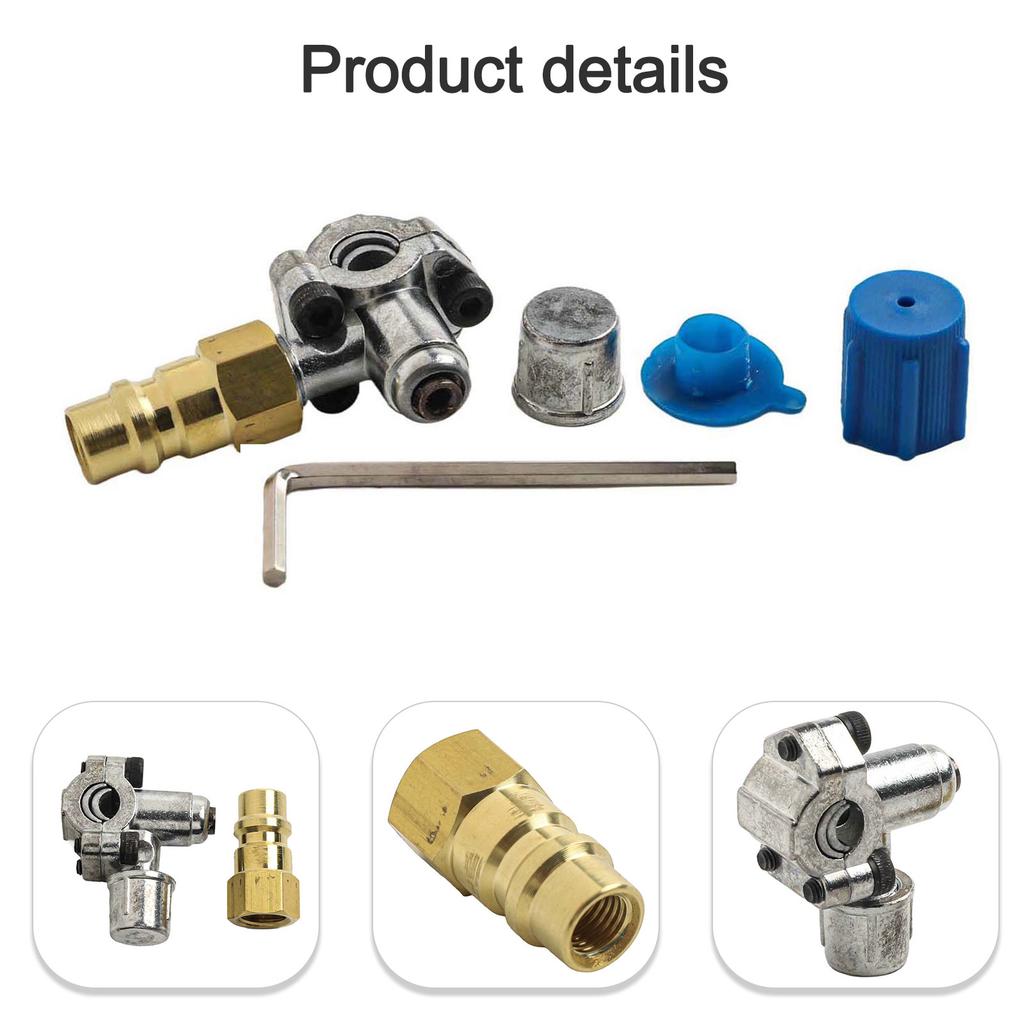 Compatibility Valve AC Valve For Air Conditioning Repair Brass Alloy Plastic Zinc Alloy Corrosion-resistant Metal