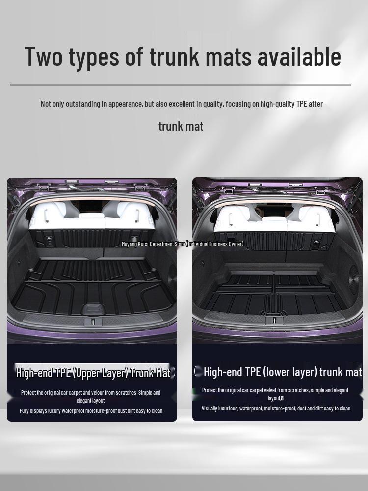 2024-2025 Avatr 07 Trunk Mat TPE Tail Box Accessory