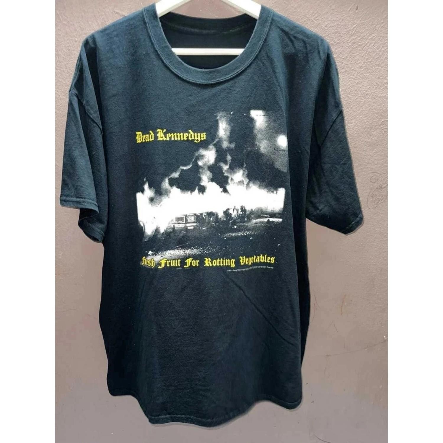Dead Kennedys American Punk Rock Band T-shirt Pure Cotton T-shirt Retro T-shirt Daily Outdoor Men s Women s Fan Printed T-shirt S чёрный