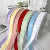 Double Face Satin Ribbon Bubble Edge Wavy Edge Ribbon New Decorative Ribbon Gift Packaging