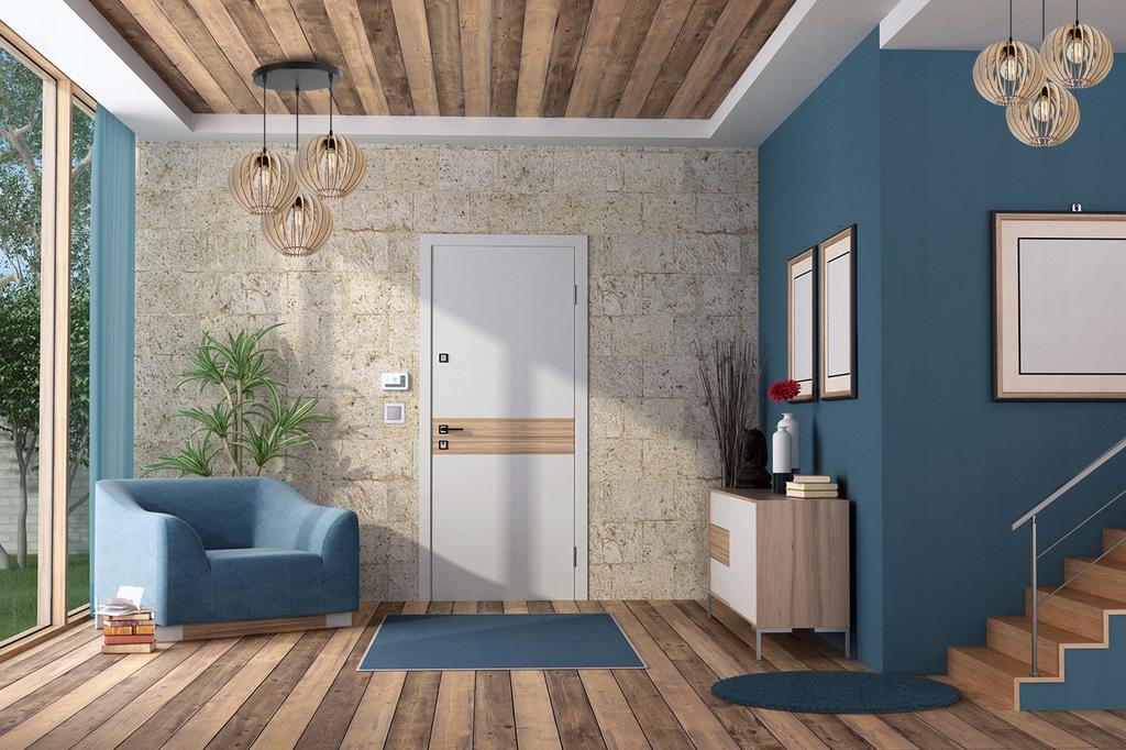 MODERN WOODEN LED CEILING HANGING LAMP