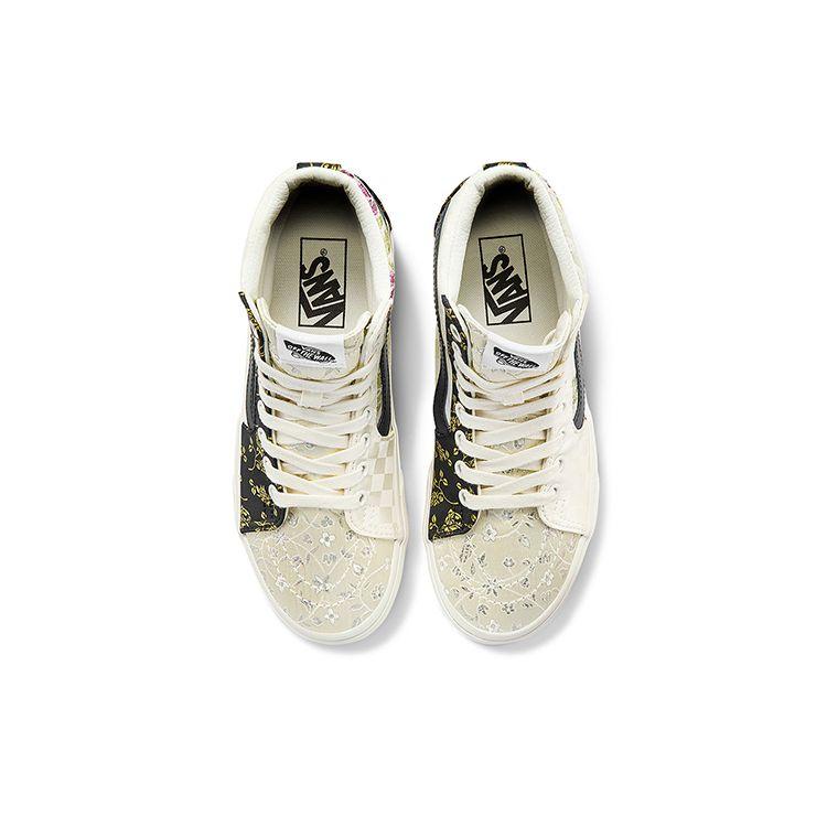 Vans Sk8-Hi Brocade - Patchwork Unisex Sneakers White True-White VN0A5KRH8L8