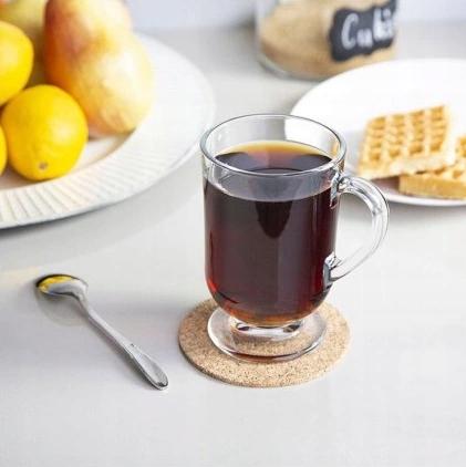 Verona glass mug with foot 310 ml