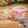 Holiday Offers Tricycle Bike Flower Basket Vase Stand Holder Wedding Parties House Decor