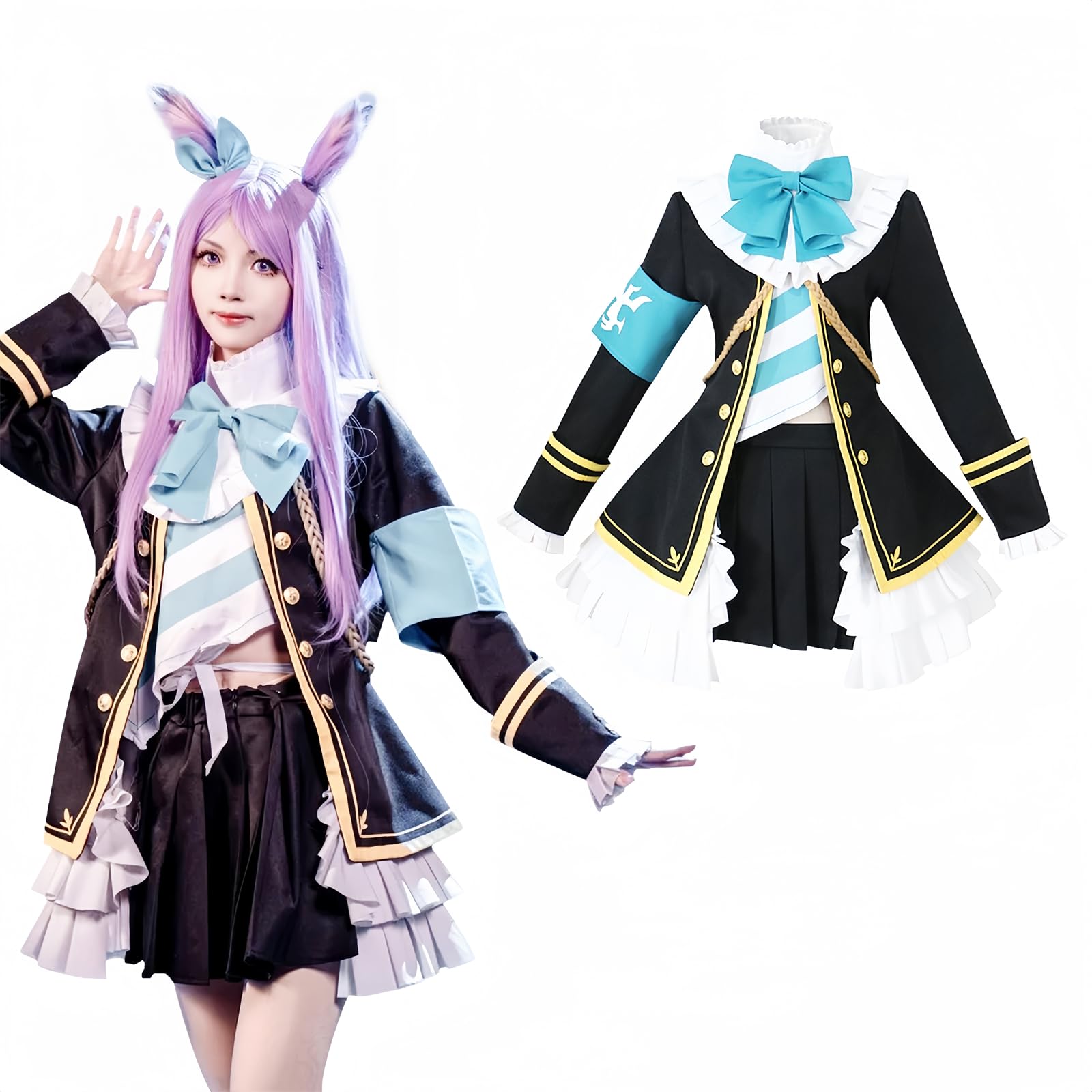 

Косплей Uma Musume Mejiro McQueen Косплей Линия Элегантности Косплей Костюм Uma Musume Косплей Костюм для Мероприятий Костюм на Хэллоуин Школьные Фестивали