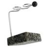 Toothbrush Holder Stand Stainless Steel Multifunctional Space Saving Modern Tooth Brush Organizer Dark Gray