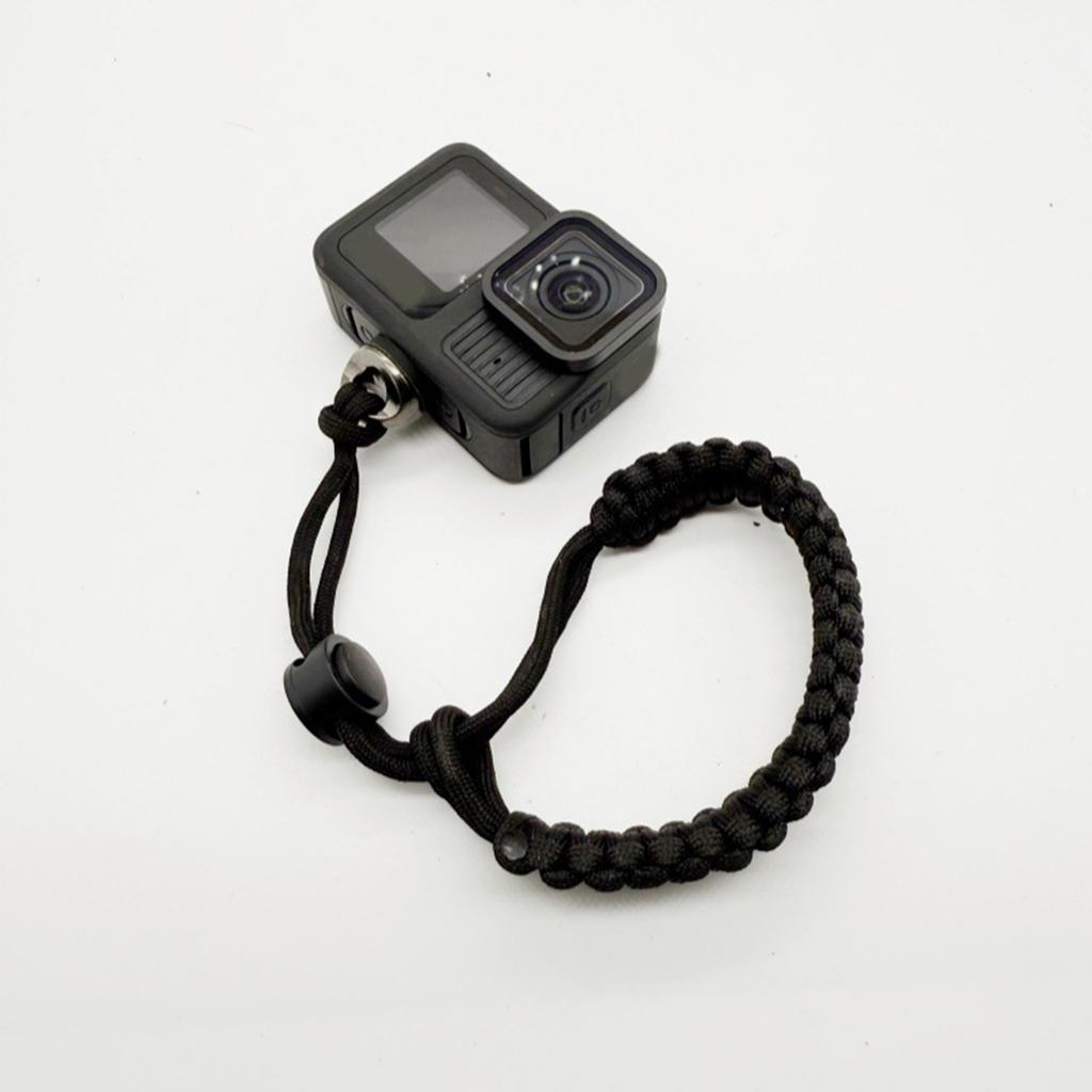 DSLR Camera Sports Camera 1/4 Screw Throw Rope Woven Wrist Strap