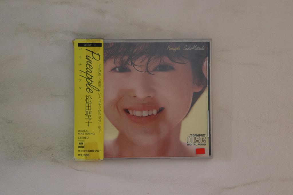CD SEIKO MATSUDA - pineapple 35DH3 CBS/SONY 1982 Japan Obi Japanese Pop/Rock Used