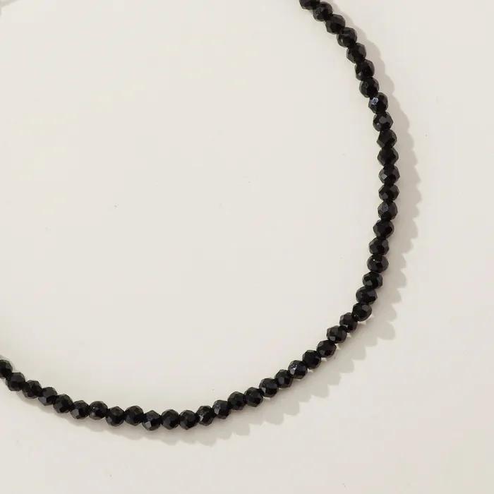 925 Black Spinel Bracelet