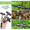 8/12 Irrigation Soft Hose Double Lock 47 Turn Six-Way Garden Watering Connector